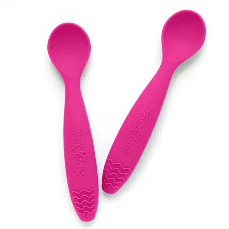 2-in-1 Silicone Spoons & Teether