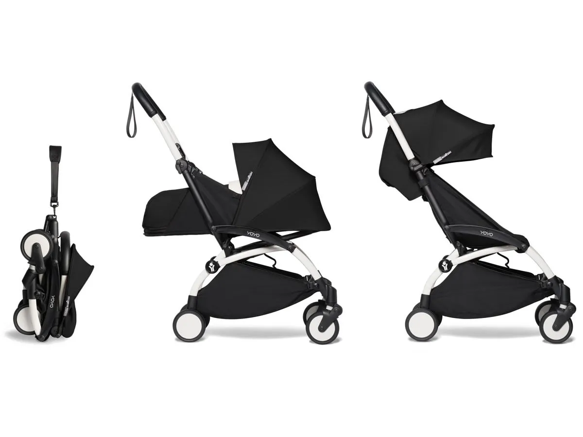 Babyzen YOYO2 Ultra Compact Complete 0 /6  Stroller - White / Black