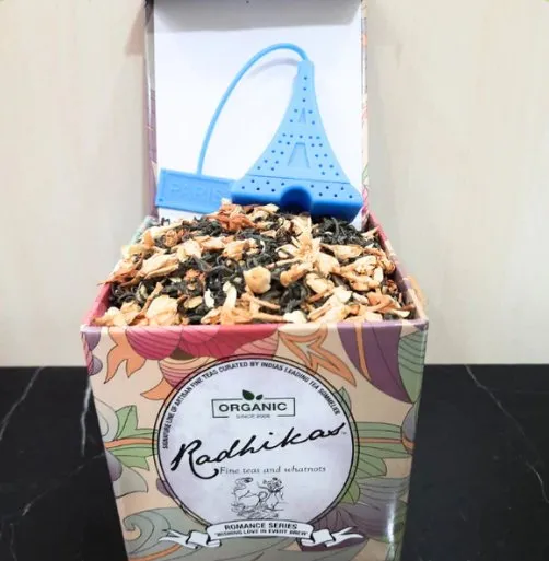 Jasmine Green Tea Gift Box with Infuser