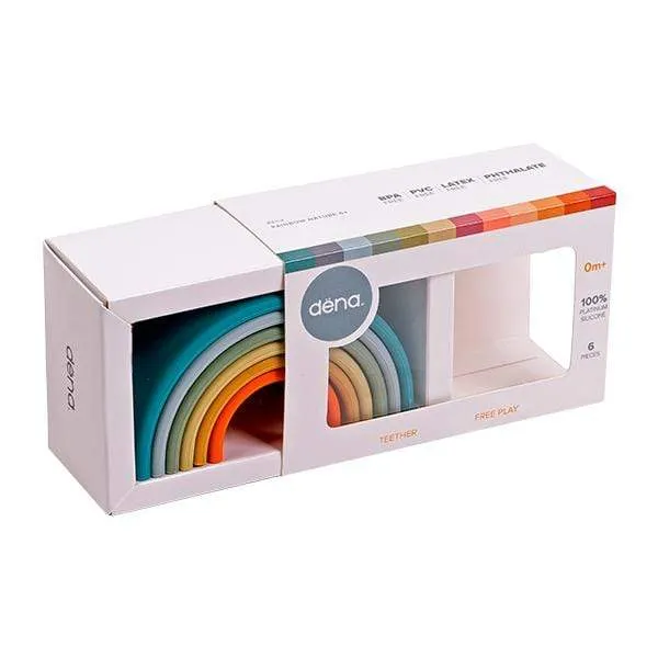 Nature Silicone Rainbow - 6 Piece