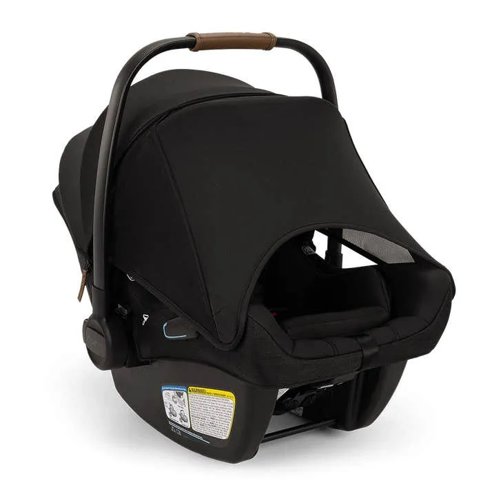 Nuna Demi Next   Pipa Aire Rx Travel System - Caviar