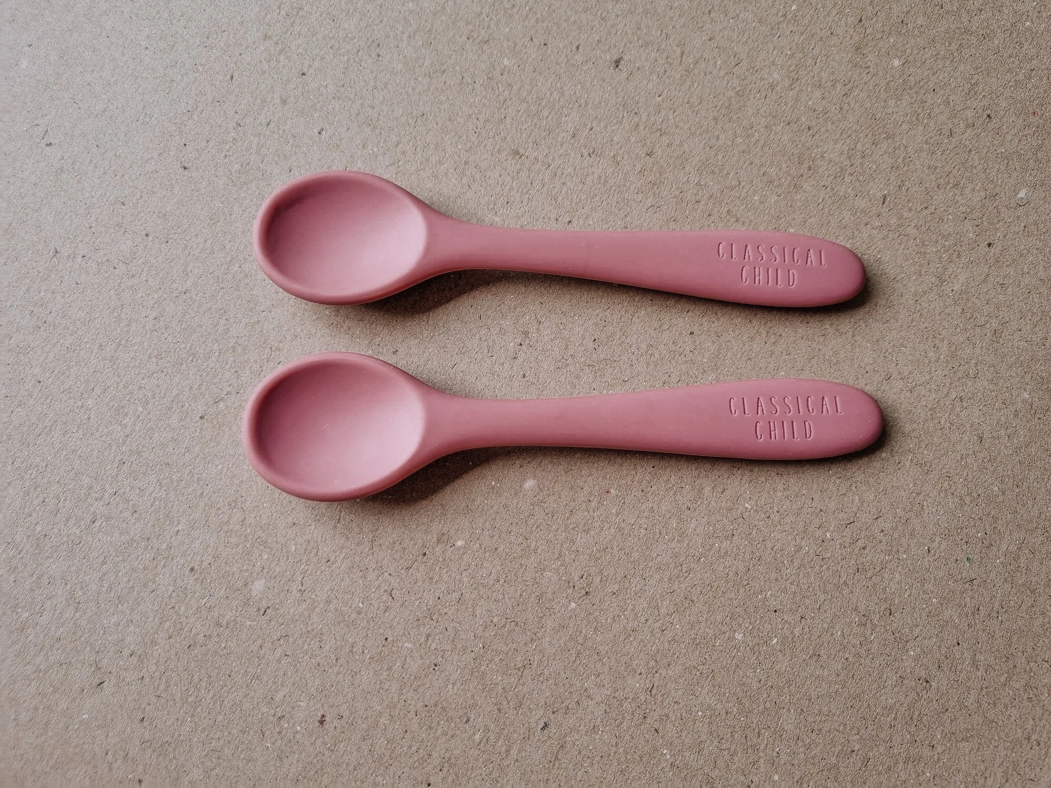 Silicone Spoon Desert Rose - 2 Pack