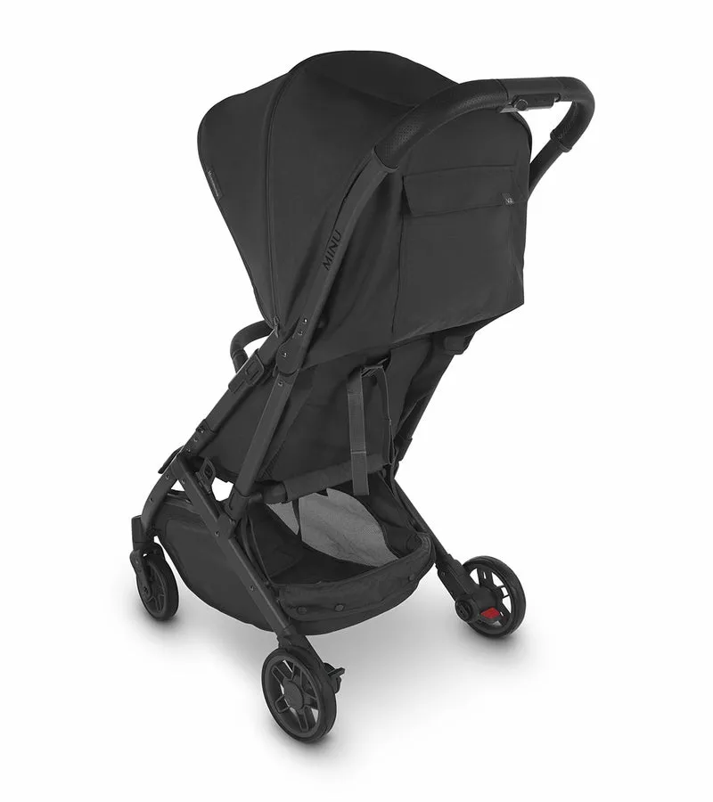 UPPAbaby Minu V2 Stroller - Jake (Charcoal / Carbon / Black Leather) New, Open Box